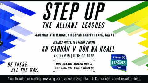 Allianz Footbaball League game v Donegal goes ahead