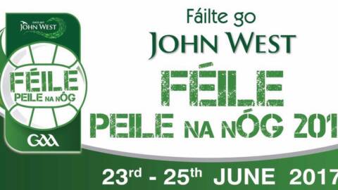 This weekends Senior Minor & Féile Fixtures