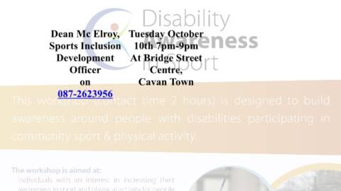 Disability Awareness in Sport Workshop