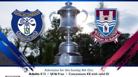 Senior Football Championship Final – Ticket Information