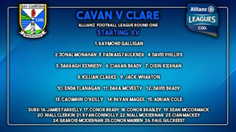 Senior Panel to Play Clare