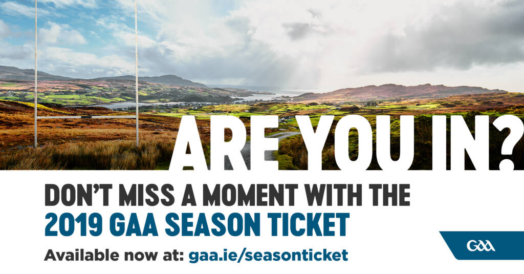 GAA Season Tickets 2019