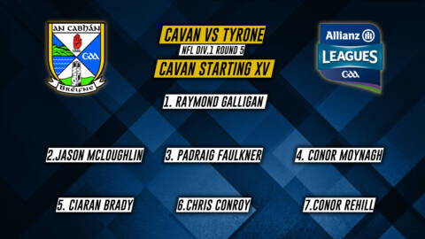 Cavan Panel to play Tyrone