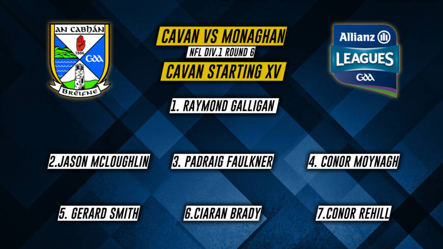 Senior Panel to play Monaghan