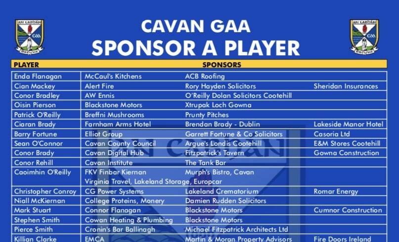 Sponsor A Player