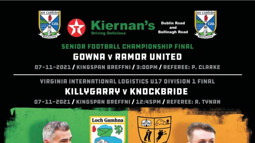 Kiernans Service Station Cavan Senior Football Championship Programme