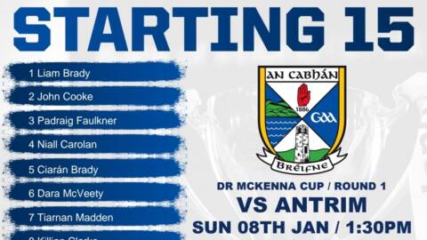 Antrim V Cavan Dr Mc Kenna Cup