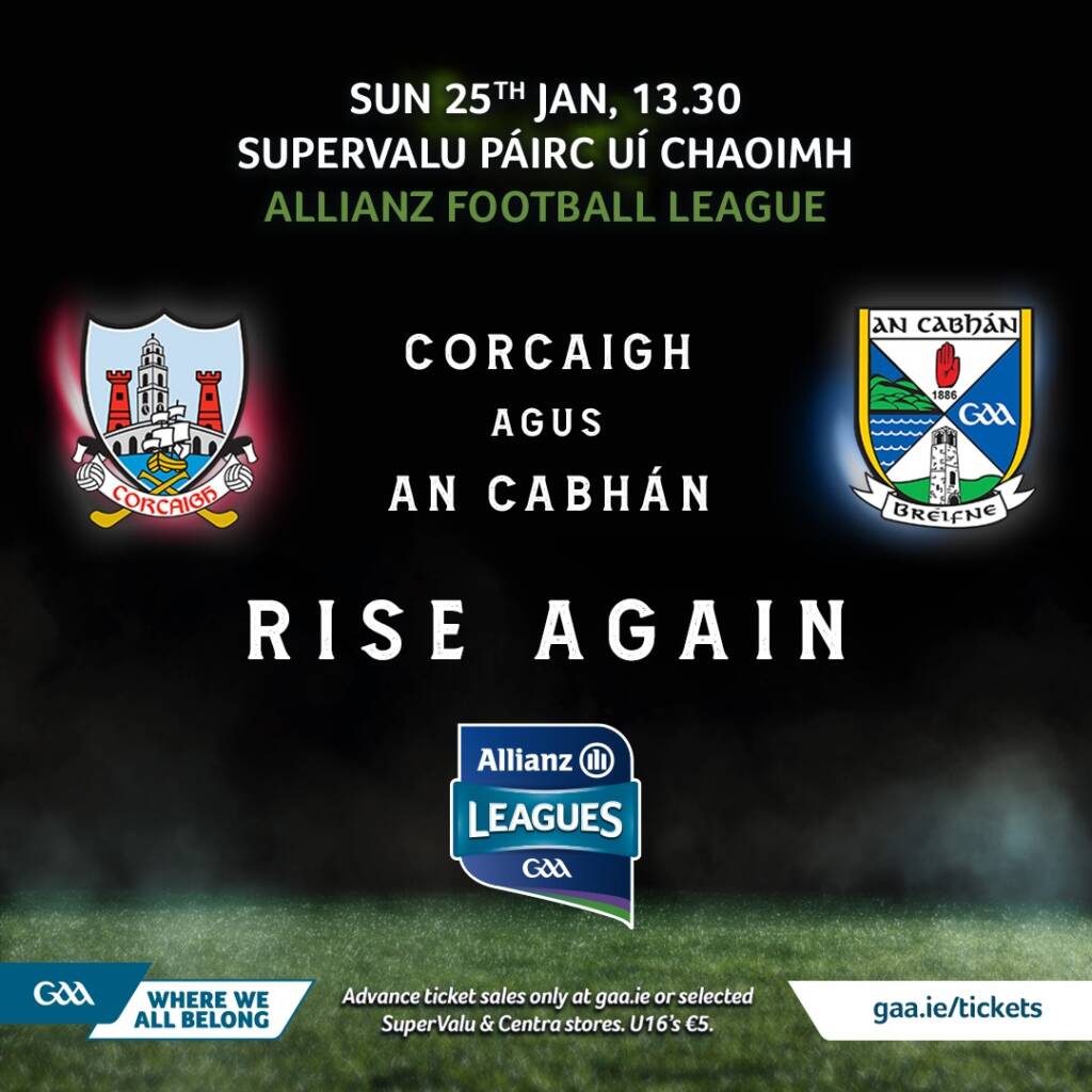 Cavan Team named for League opener against Cork