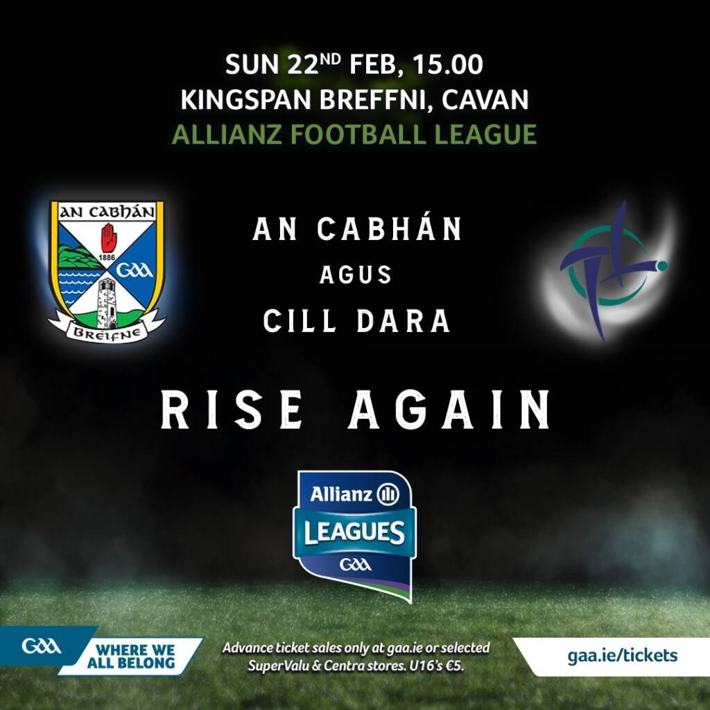 Cavan Team named for League game against Kildare