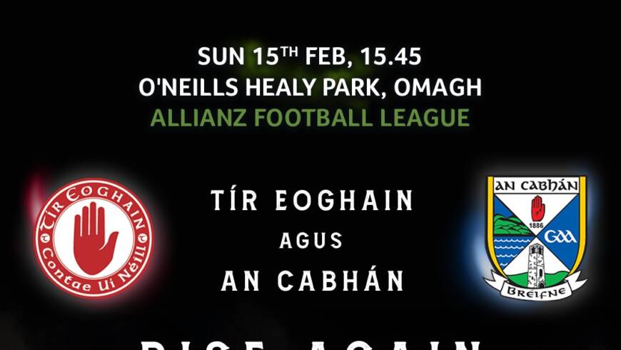 Cavan Team named for League game against Tyrone