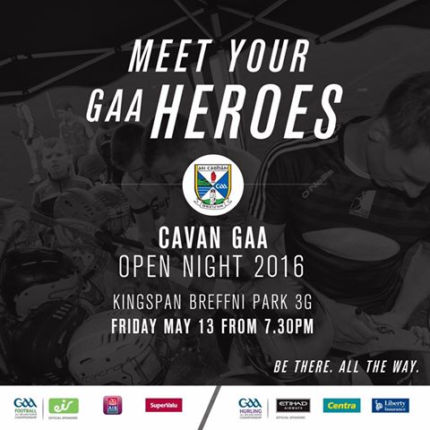 Cavan GAA Open Nite 2016