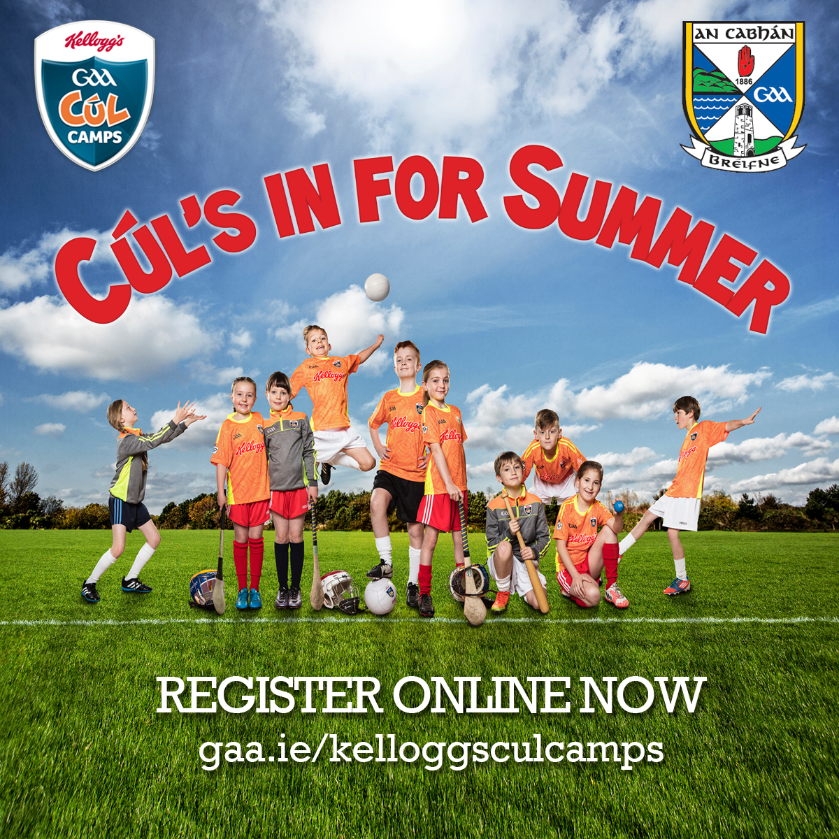 Kelloggs Cúl Camps kick off next week