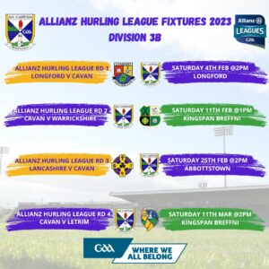 2023 National Hurling League: Division 1A and 1B tables, fixtures, throw-in  times and results